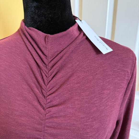 Michael Stars Evelyn Ruched Top-NWT! - Picture 4 of 7